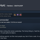 A Steam user review of the video game Deathloop.